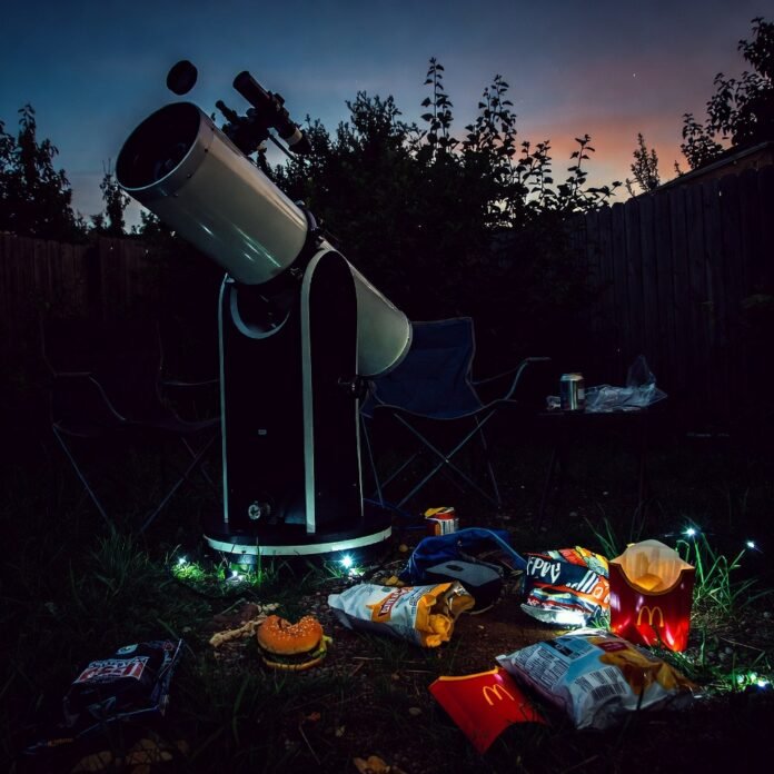 Shaky phone photo of Jupiter’s colorful bands through eyepiece Shaky phone photo of Jupiter’s colorful bands through eyepiece