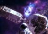 The Risks and Rewards of Space Travel: A Comprehensive Overview lone astronaut drifting away from a cracked ISS module
